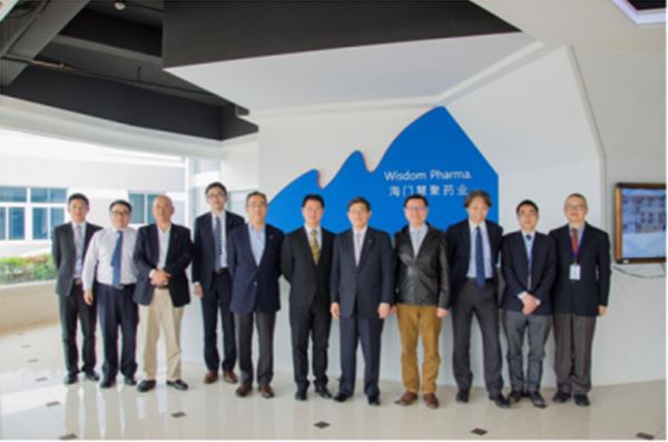 宇部興産山本社长来访开云kaiyun网页版官网_开云kaiyun（中国）药业